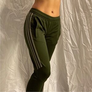 Adidas Green Track Pants size small